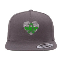 Cerebral Palsy Awareness Hope Support Strong Warrior T Shirt 5 Panel Snapback Cap | Artistshot