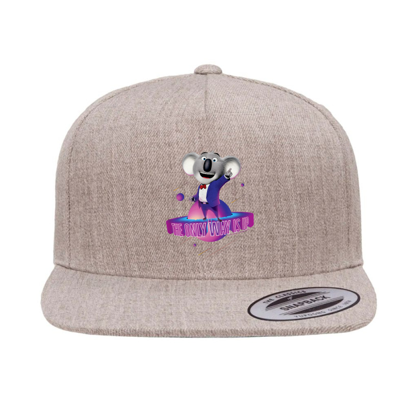 Sing 2 Buster Moon Retro Shooting Stars T Shirt 5 Panel Snapback Cap | Artistshot