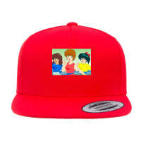 Retro  Anime Cute Call Me 5 Panel Snapback Cap | Artistshot