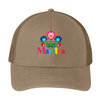 Maestra Proud Spanish Teacher Bilingual Teacher Latina , Best Gift, Co Pa Trucker Cap | Artistshot