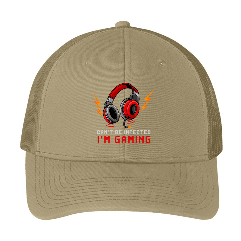 Can T Be Infected I M Gaming  Gamer Video Games Online Pullover Pa Trucker Cap | Artistshot