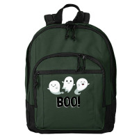 Halloween T  Shirt Boo! Ghosts! T  Shirt Basic Backpack | Artistshot