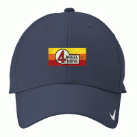 4 Wheel Drive Vintage 4x4 Overland Emblem With Stripes 4wd Nike Dri-fit Cap | Artistshot