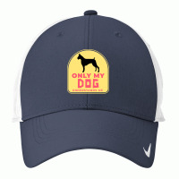 Only My Dog Understands Me T  Shirt Only My Dog Understands Me T  Shir Nike Dri-fit Cap | Artistshot