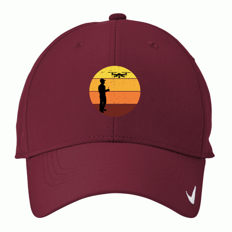 Fpv Drone Racing Quadcopters Rc Pilot Aerial Sports Vintage Retro Nike Dri-FIT Cap by Tasteful Tees | Artistshot