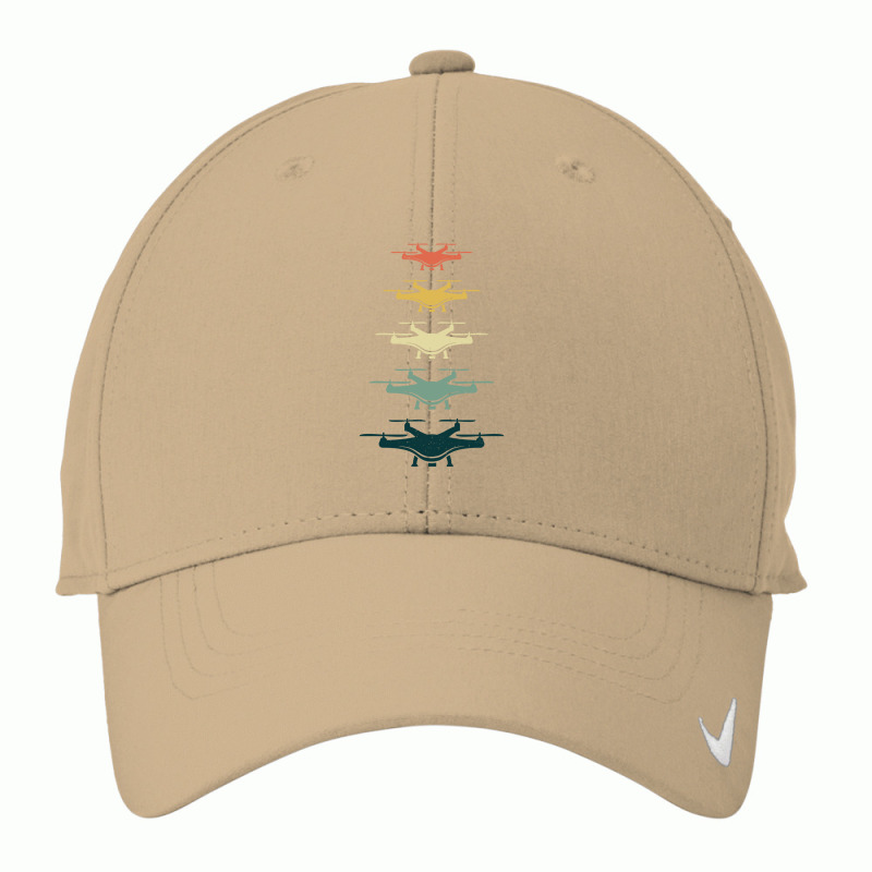 Fpv Drone Racing Quadcopters Rc Pilot Aerial Sports Vintage Retro Nike Dri-FIT Cap by Tasteful Tees | Artistshot