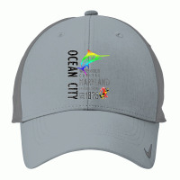 Ocean City Maryland White Marlin Capital Eastern Shore T Shirt Nike Dri-fit Cap | Artistshot