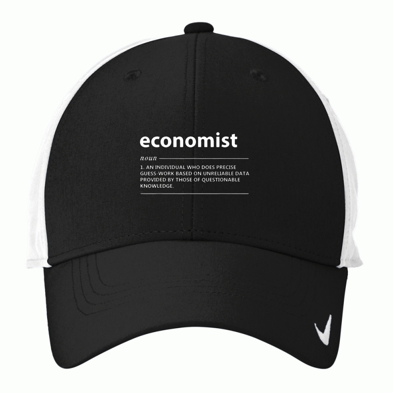 Distressed Economist Definition Funny Economics Nike Dri-FIT Cap by matiroso | Artistshot