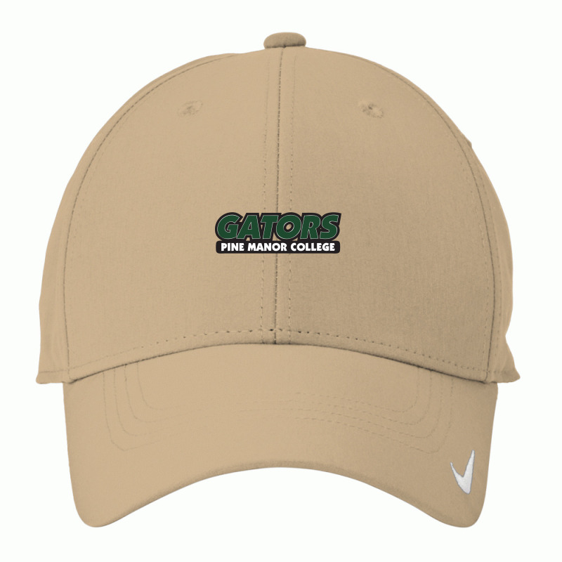 Pine Manor College Gators Nike Dri-FIT Cap by Truesan | Artistshot