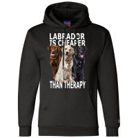 Funny And Happy Labrador Retriever Champion Hoodie | Artistshot