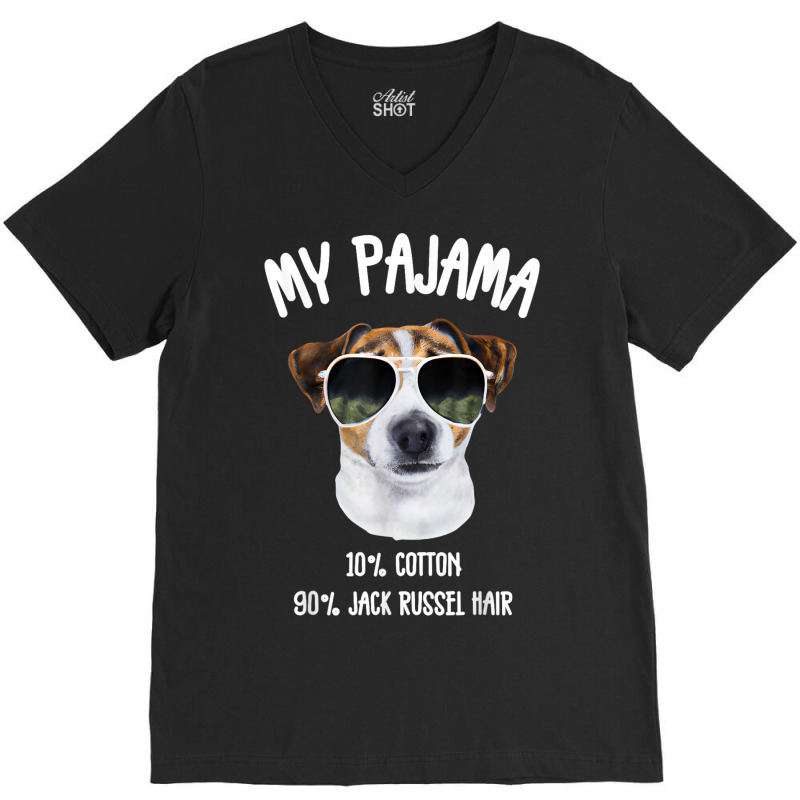 Jack Russel Present For Dog Lovers V-neck Tee | Artistshot