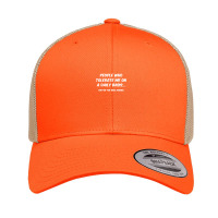 People Who Tolerate Me On A Daily Basis Funny Retro Trucker Cap | Artistshot