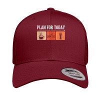 My Plan For Today Coffee Bike Beer For Vintage Cycling Biker Tank Top Retro Trucker Cap | Artistshot