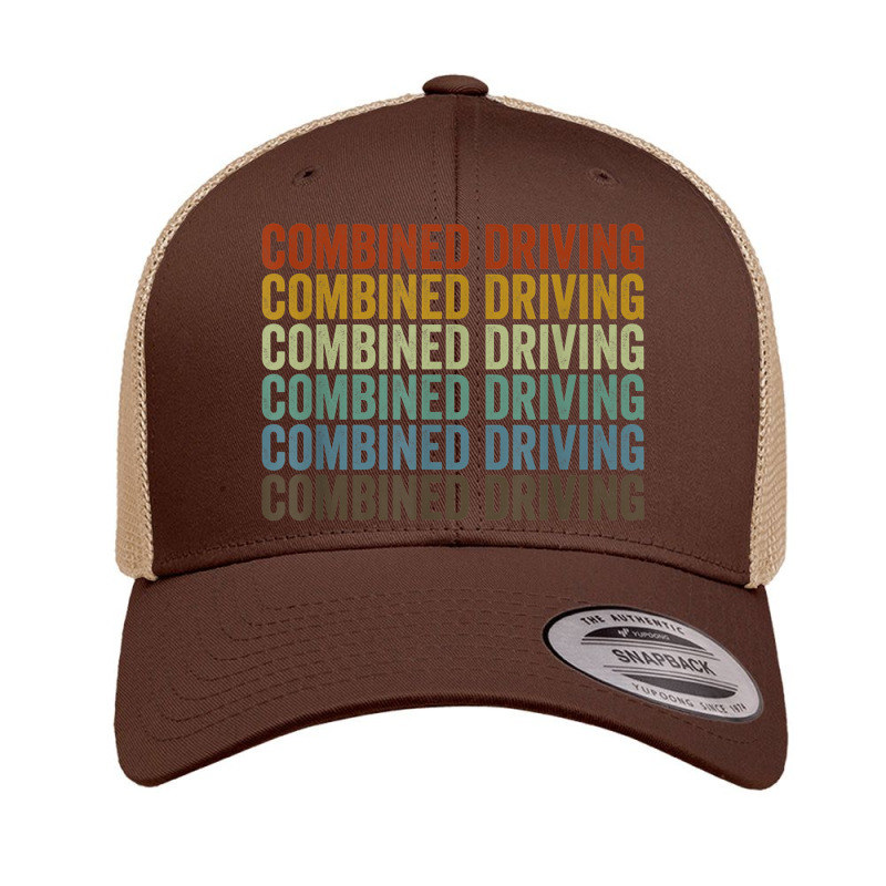 Combined Driving Sports Retro Retro Trucker Cap by Tees | Artistshot