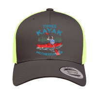 Funny Kayak Yippee Kayak Men Canoeist Kayaking Retro Trucker Cap | Artistshot