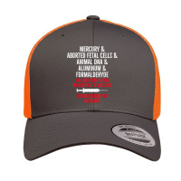 Anti Mandatory Vaccine Educate Against Vaccination Retro Trucker Cap | Artistshot