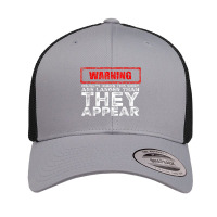 Funny Pu Intended Warning Objects Under This Shirt A Retro Trucker Cap | Artistshot