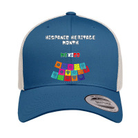 Hispanic Heritage Month Mexico Flag Latin Celebrate America Retro Trucker Cap | Artistshot