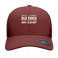 Deaf Awareness Asl Sign Language American Sign Language T Shirt Seamless Cap | Artistshot