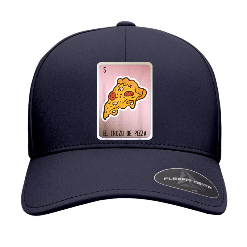 El Trozo De Pizza Mexican Slang Lottery Bingo Cards T Shirt Seamless Cap by cm-arts | Artistshot