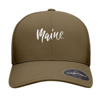 Retro Maine Heaven Seamless Cap | Artistshot