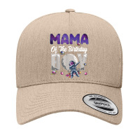 Mama Of The Birthday Astronaut Boy Space Theme T Shirt Yupoong Trucker Cap | Artistshot