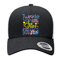 Twinkle Little Star Grandma Wonders What You Are   Gender T Shirt Yupoong Trucker Cap | Artistshot