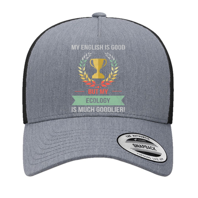 Funny Ecology School Or College Subject Design Yupoong Trucker Cap | Artistshot