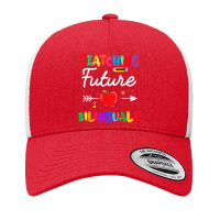 Teaching Future Bilinguals Spanish Teachers Back To School Yupoong Trucker Cap | Artistshot