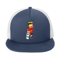 Sİmpson Foam Snapback Hat | Artistshot