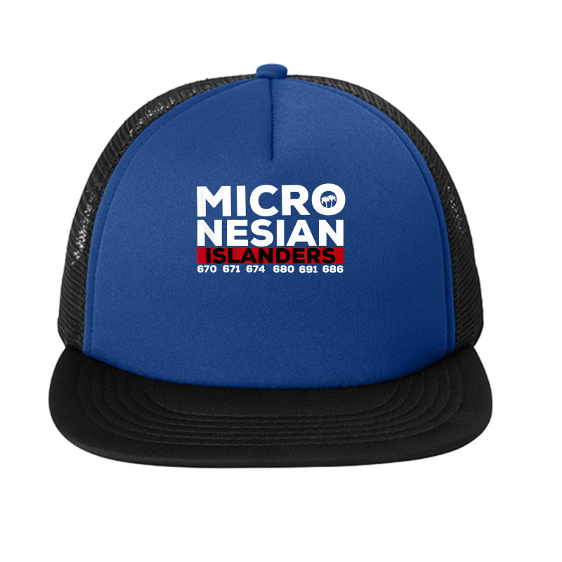 Micronesian Islands T Shirt Gift T Shirt Foam Snapback hat by ruffelbzk | Artistshot