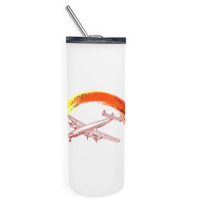 Airplane Skinny Tumbler | Artistshot