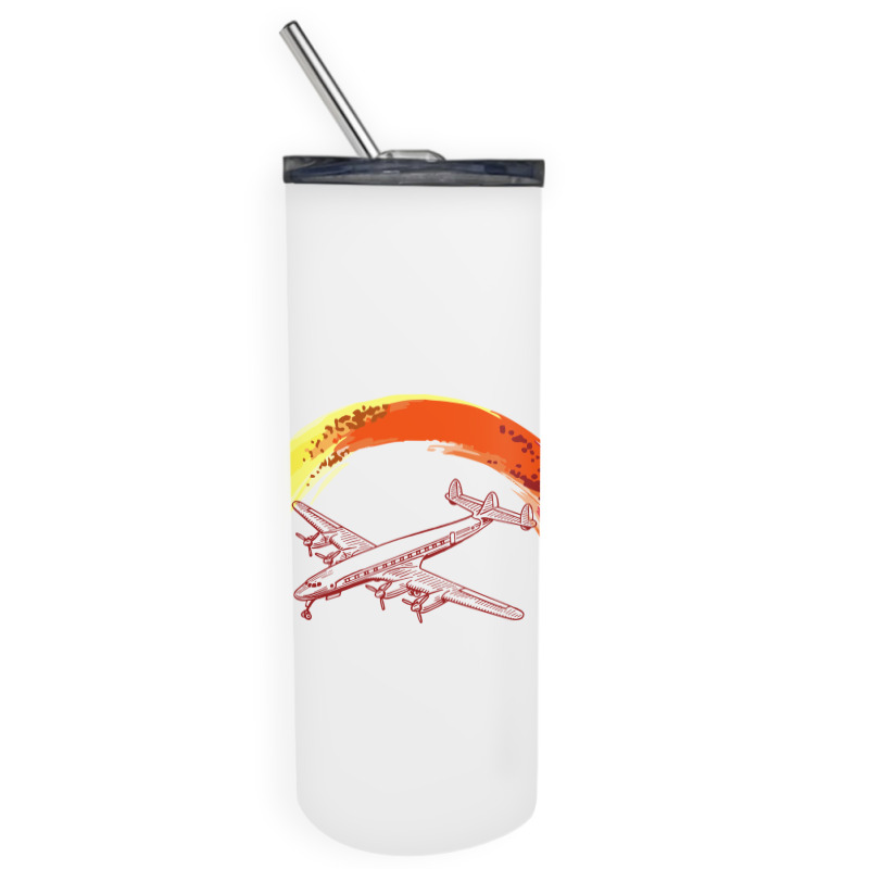 Airplane Skinny Tumbler | Artistshot