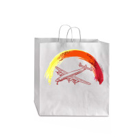 Airplane Jumbo Paper Bag - 18 X 7 X 18 3/4 | Artistshot