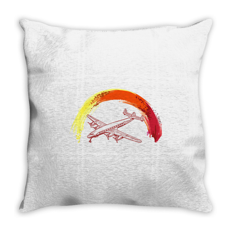 Airplane Throw Pillow | Artistshot