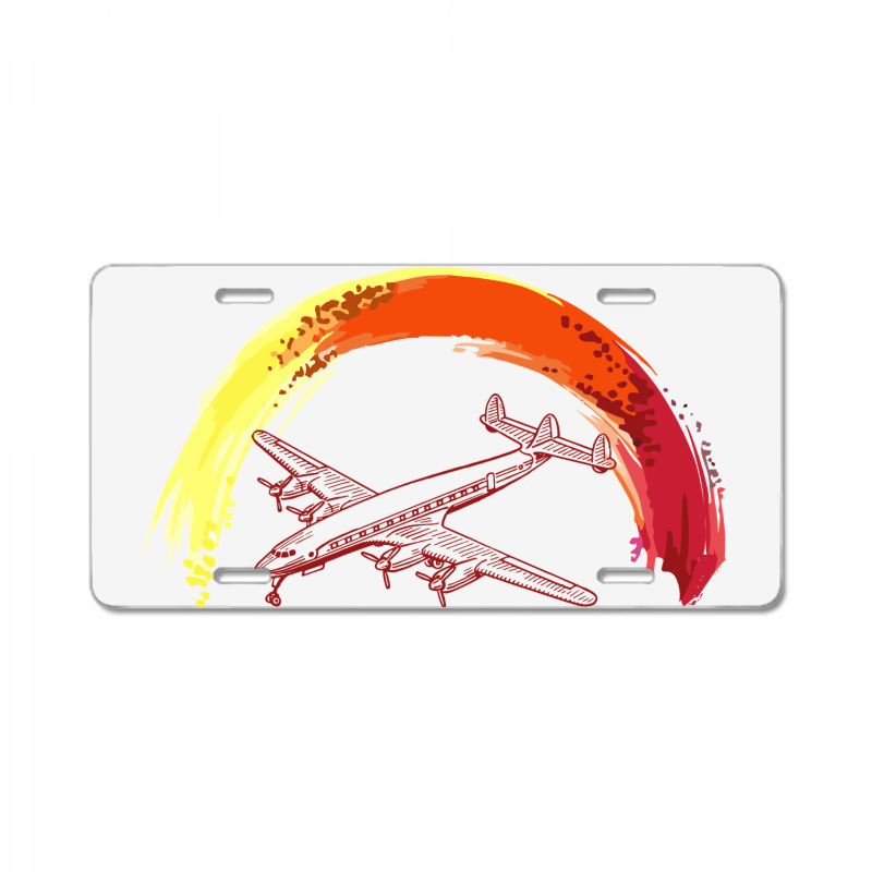 Airplane License Plate | Artistshot