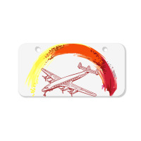 Airplane Bicycle License Plate | Artistshot