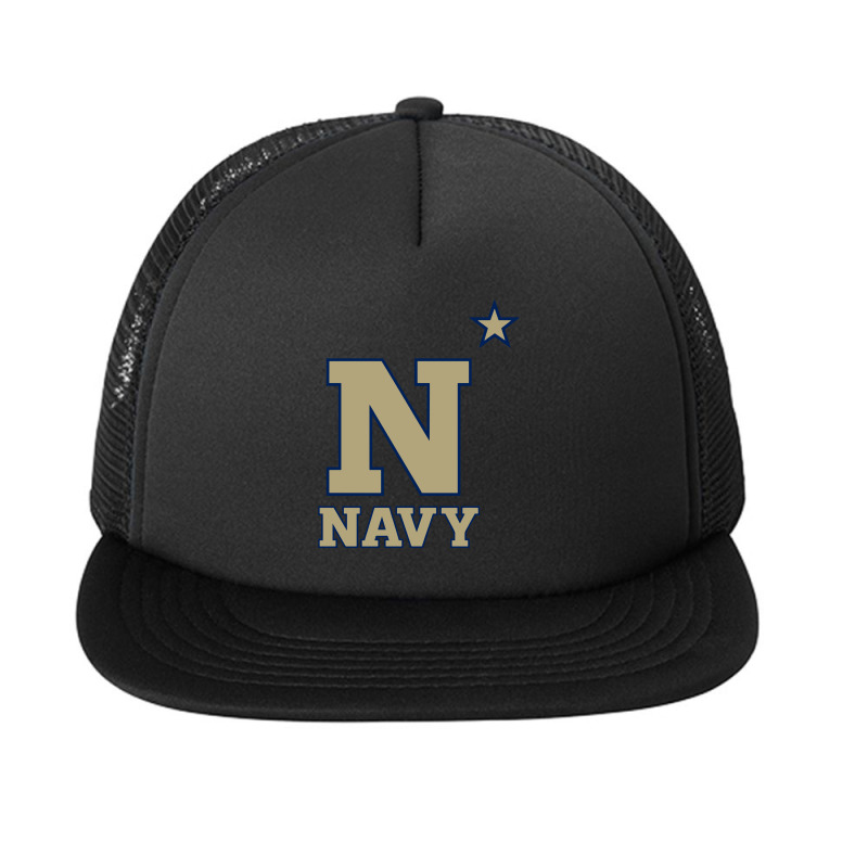 Us Naval Academy Foam Snapback hat by Samboo | Artistshot