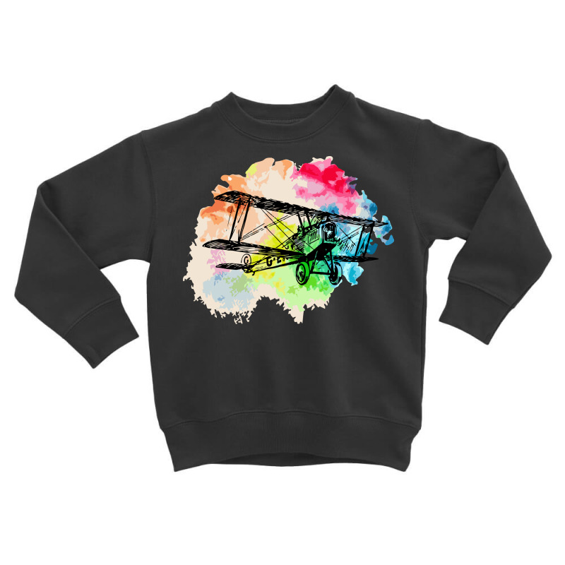 Biplane Toddler Sweatshirt | Artistshot