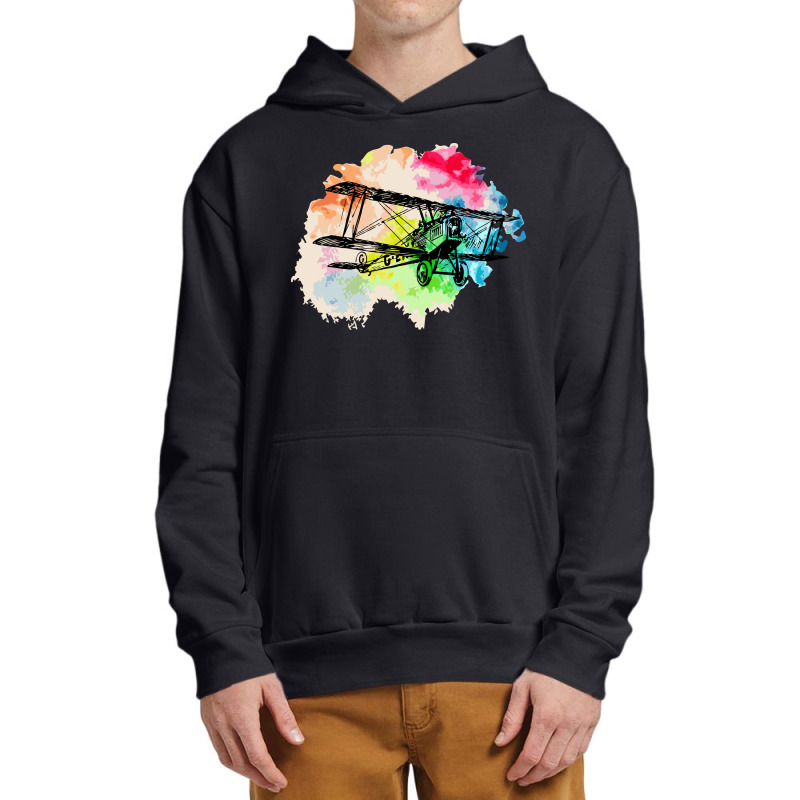 Biplane Urban Pullover Hoodie | Artistshot