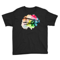 Biplane Youth Tee | Artistshot