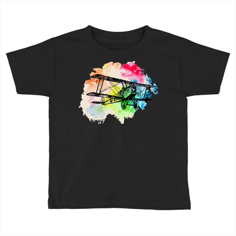 Biplane Toddler T-shirt | Artistshot