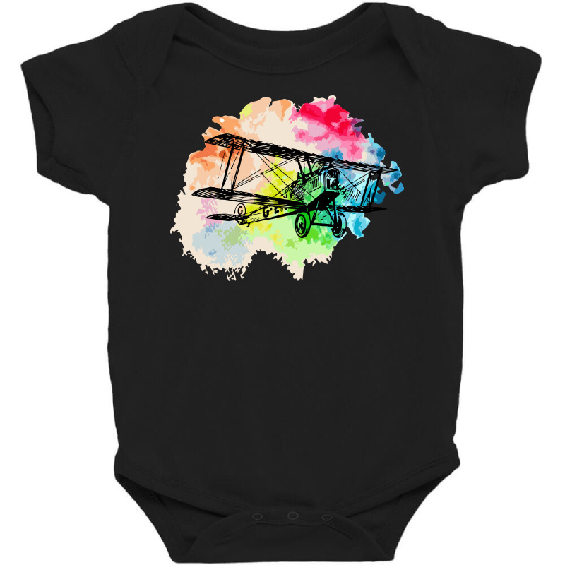 Biplane Baby Bodysuit | Artistshot