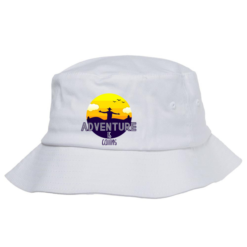 Adventure Calling Bucket Hat by althubich | Artistshot