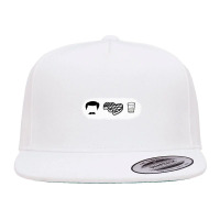 Retro  Ron Man Call Me 5 Panel Snapback Cap | Artistshot