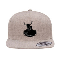 Graphic Picture  Horror Men Women 5 Panel Snapback Cap | Artistshot