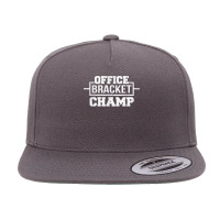 Sports Office Bracket Champ T Shirt For Office Pool Winners 5 Panel Snapback Cap | Artistshot