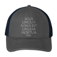 The Only Good Language Is A Dead Language Funny Latin Shirt Pa Trucker Cap | Artistshot