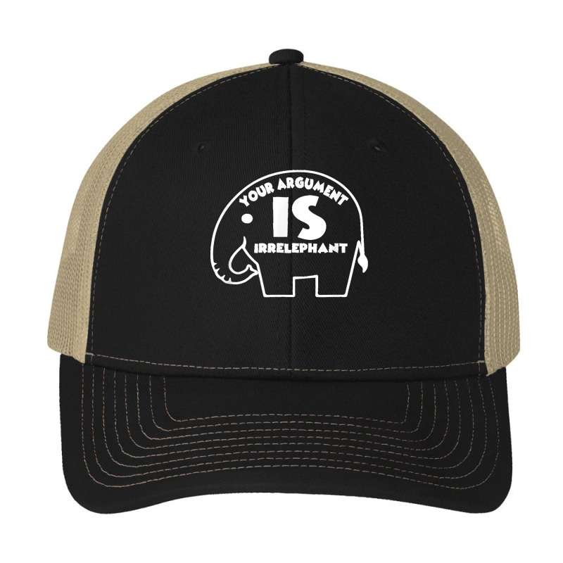 Your Argument Is Irrelephant Funny Elephant Pun Jokes Memes Pa Trucker Cap by WirtzRichard | Artistshot