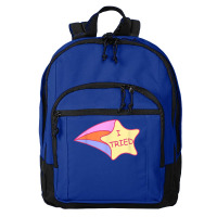 I Tried Shooting Star 2nd Place T Shirt Basic Backpack | Artistshot